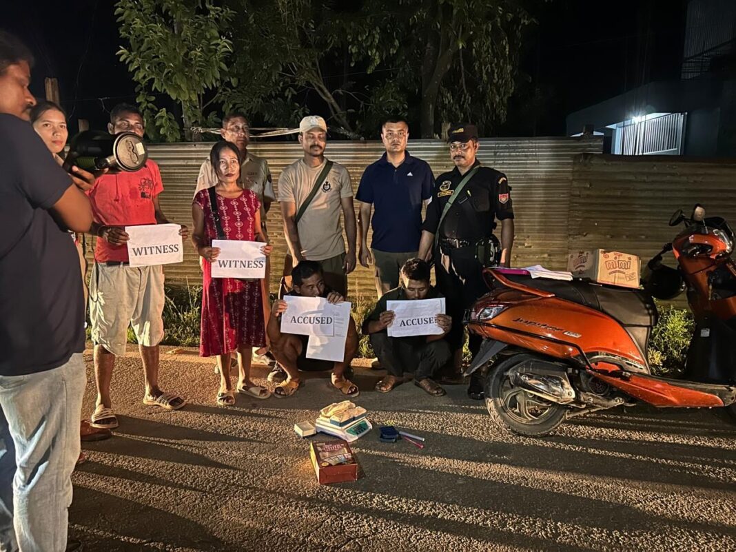 54 ग्राम हेरोइन के साथ दो गिरफ्तार