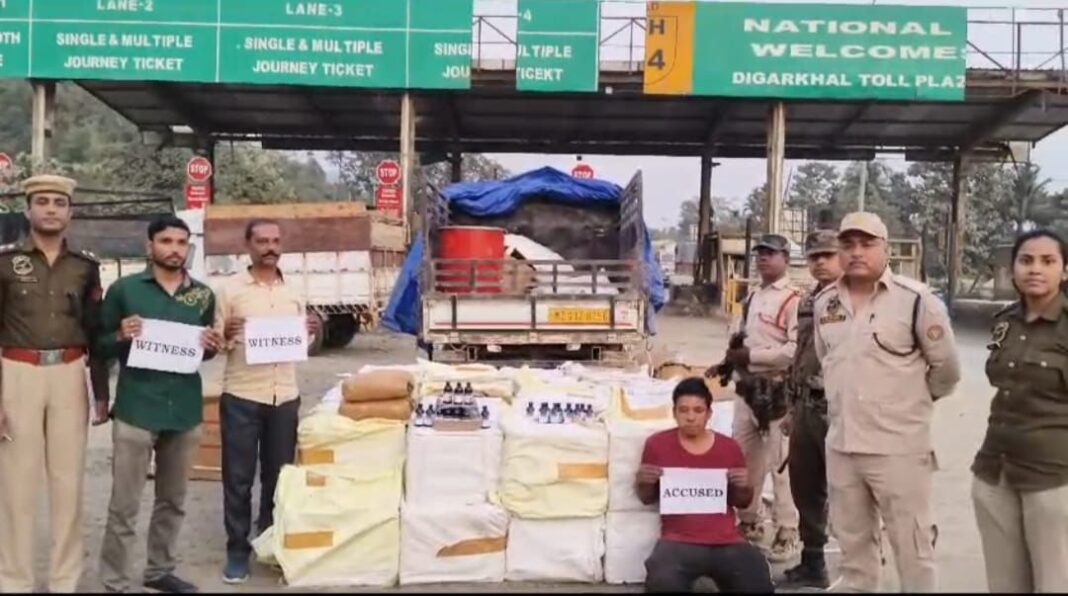 कछार पुलिस ने एक करोड़ मूल्य के मादक पदार्थ जब्त किया, एक बंदी