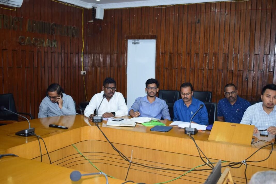 सिलचर में जलभराव और बाढ़ के संकट से निपटने के लिए कछार जिला प्रशासन ने उठाए कदम