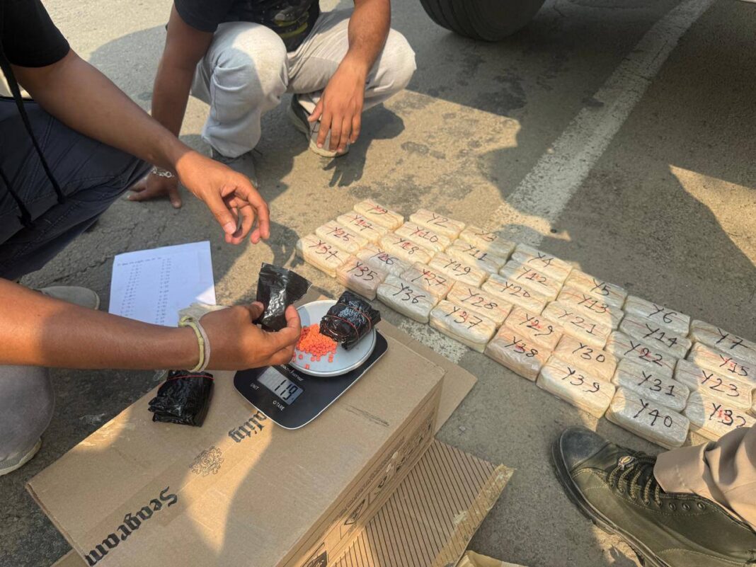 श्रीभूमि जिले में 80,000 याबा टैबलेट के साथ दो ड्रग तस्करों को किया गया गिरफ्तार
