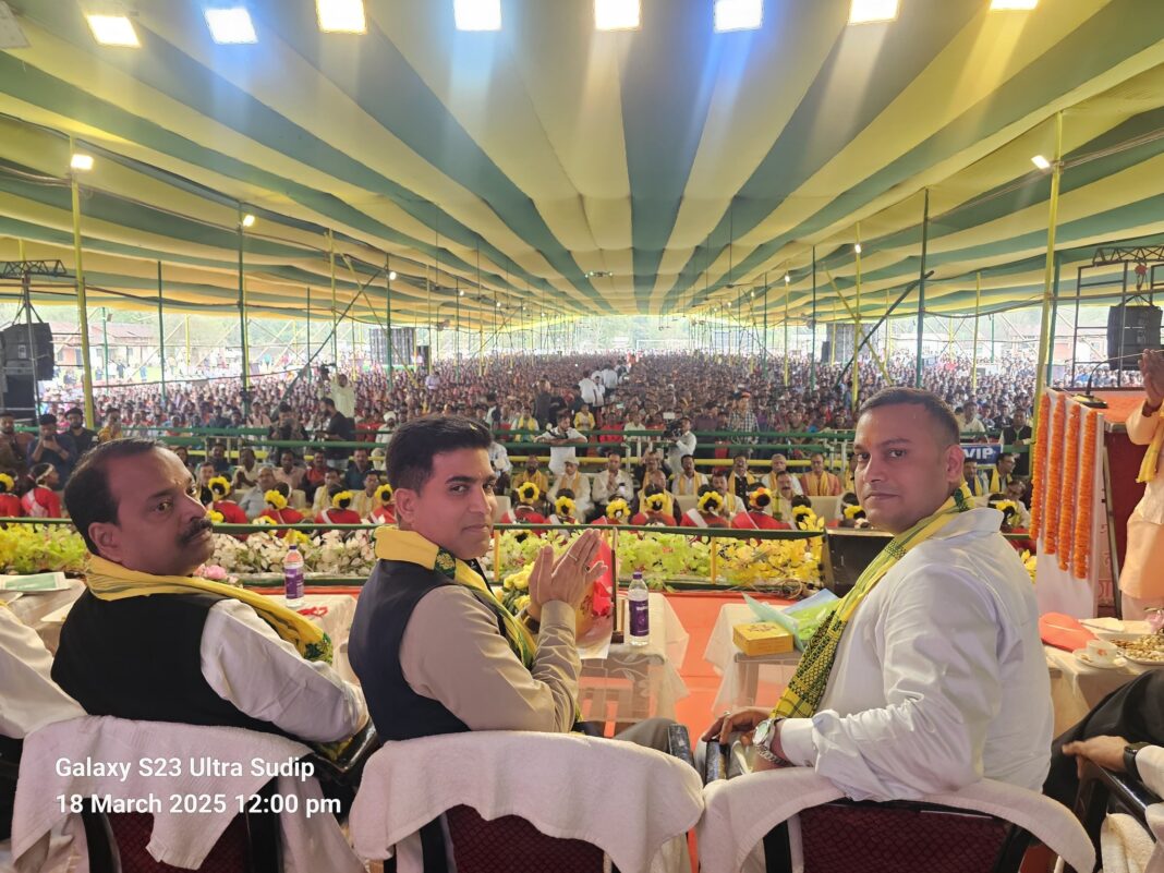 बराक चाय श्रमिक यूनियन ने मनाया अपना हीरक जयंती, भव्य समागम, मंत्री रुपेश ग्वाला और पूर्व केंद्रीय मंत्री पवन सिंह घटवार ने लिया हिस्सा