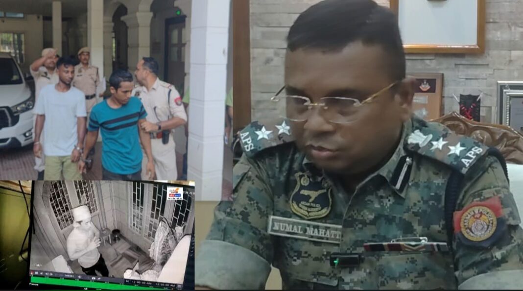 24 घंटे के अंदर पकड़े गए शनि मंदिर से आभूषण चुराकर भागे चोर