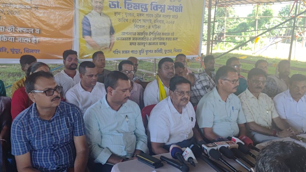 31 अगस्त 2025 को मुख्यमंत्री डॉ. हिमंत विश्व शर्मा करेंगे अमर बलिदानी मंगल पांडेय की प्रतिमा का अनावरण, मूर्ति स्थापना समिति तैयारियों में जुटा