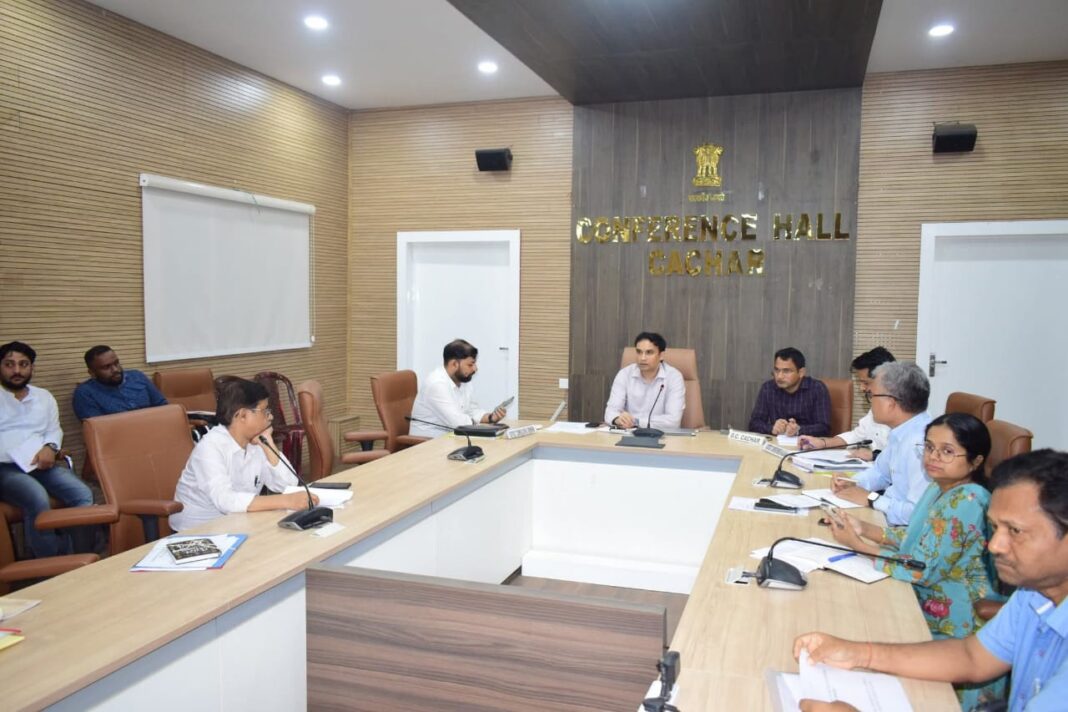बराक घाटी में प्रमुख परियोजनाओं के समय पर क्रियान्वयन पर दिया गया ज़ोर दिया