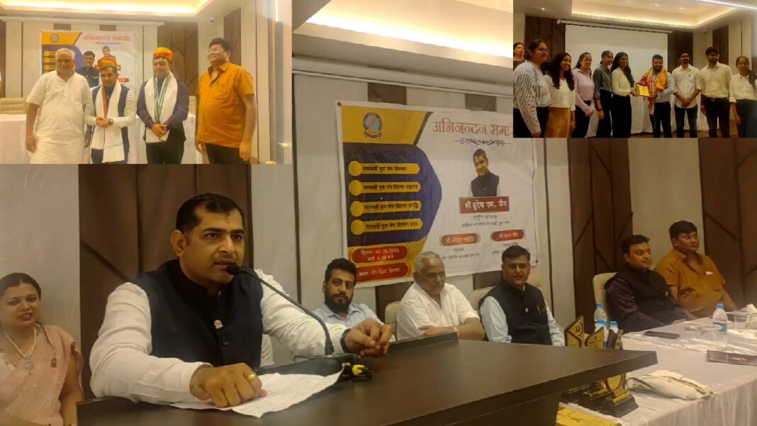 अखिल भारतीय मारवाड़ी युवा मंच के राष्ट्रीय अध्यक्ष, महामंत्री और प्रांतीय संयुक्त मंत्री का सिलचर शहर में किया गया भव्य अभिनन्दन
