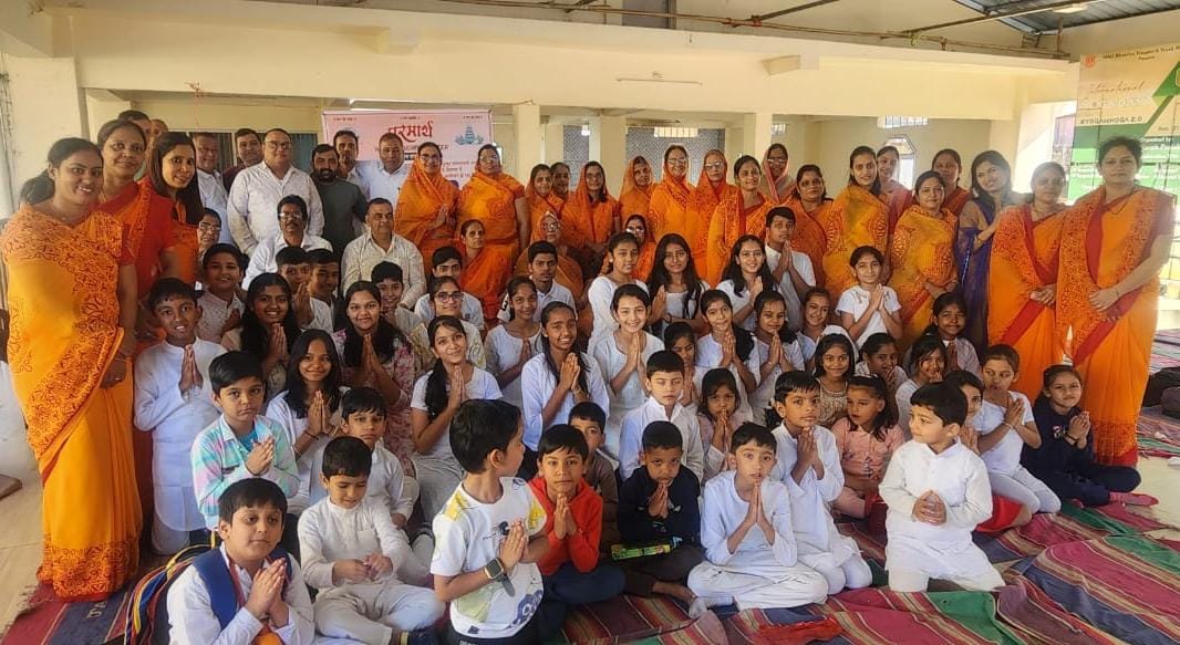 “परमार्थ”,संस्कार शिविर का भव्य समापन, 55 बच्चों ने सीखी धर्म और संस्कार की वर्णमाला
