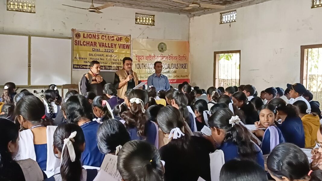 लायंस क्लब ऑफ सिलचर वैली व्यू ने बड़खोला के राजा गोविंद चंद्र मेमोरियल एचएस स्कूल में एक ‘मेरिट टेस्ट प्रतियोगिता’ का किया आयोजन