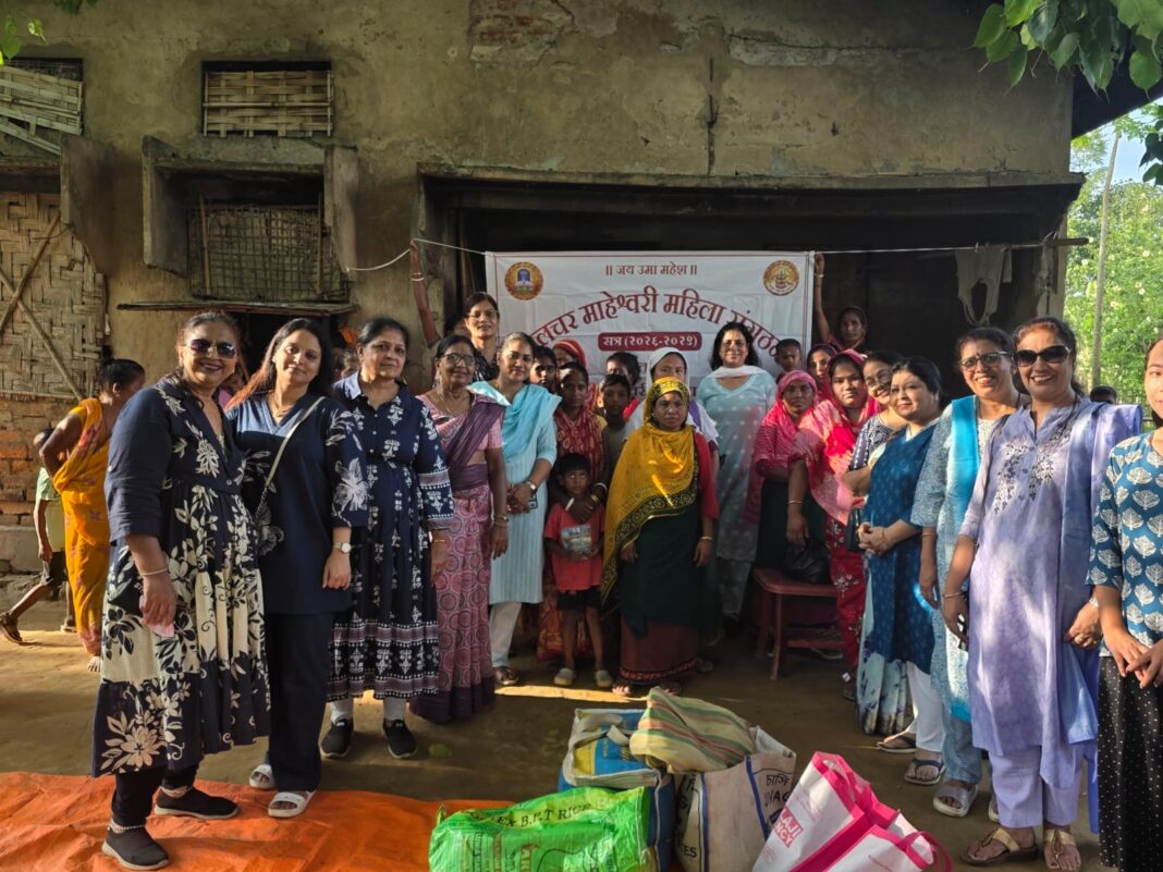 सिलचर माहेश्वरी महिला मंडल का सराहनीय सेवा कार्य
