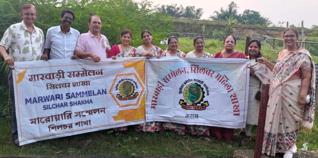 विश्व पर्यावरण दिवस पर मारवाड़ी सम्मेलन सिलचर एवं महिला शाखा द्वारा पौधारोपण कार्यक्रम आयोजित
